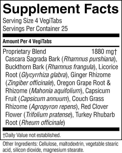 Lower Bowel Stimulator (100 vegitabs)