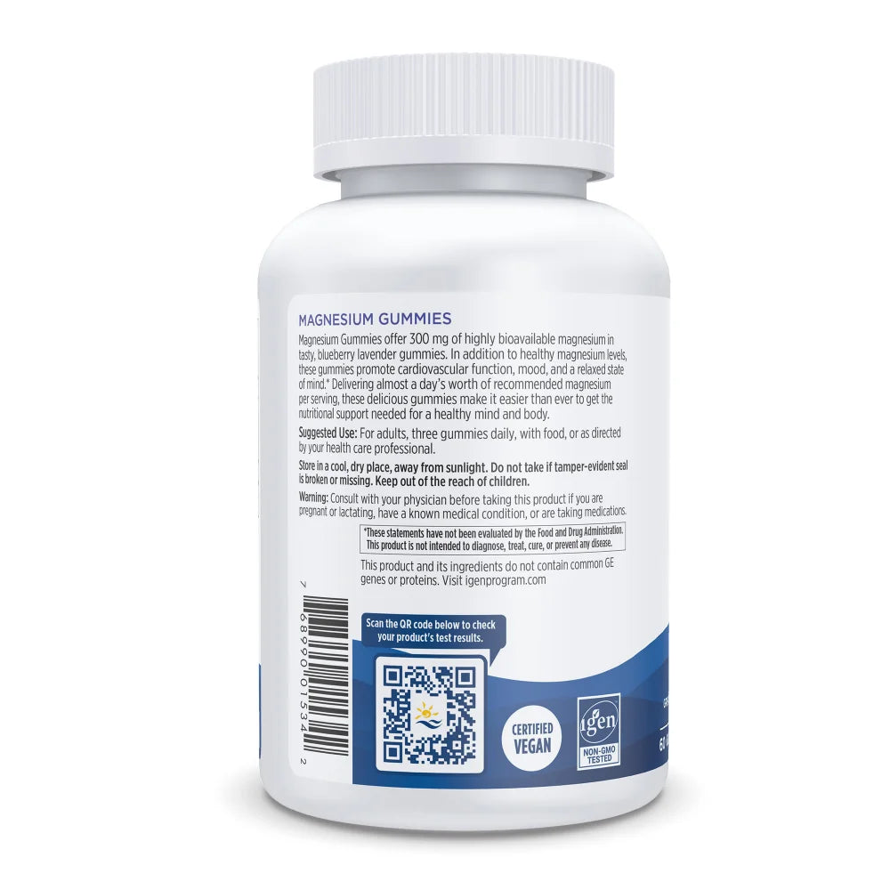 Nordic Naturals Magnesium Gummies (60)
