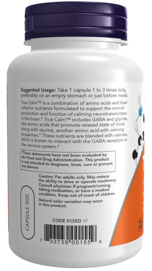 True Calm™ Veg Capsules (90 Veg Capsules)