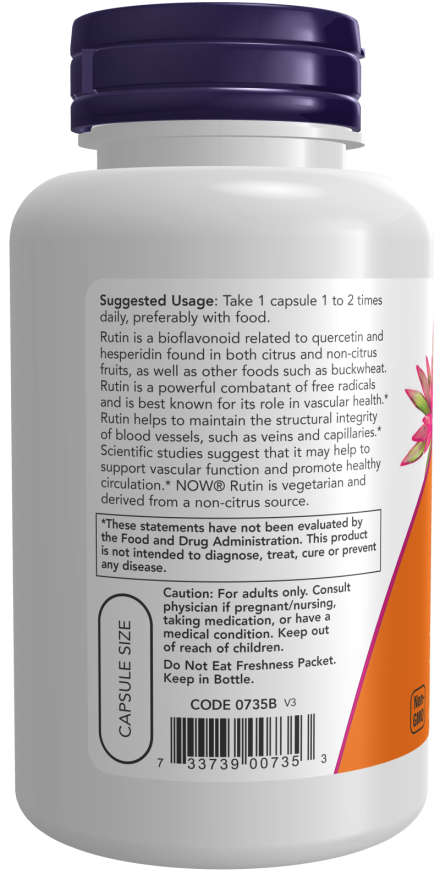 Rutin 450 mg Veg Capsules (100 Veg Capsules)