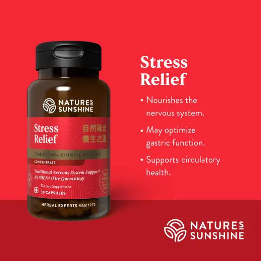Stress Relief TCM Concentrate (30 caps)