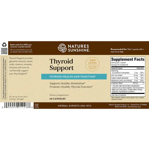 Thyroid Support (60 caps)