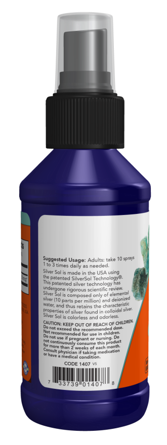 Silver Sol Spray and Liquid 4 fl. oz.