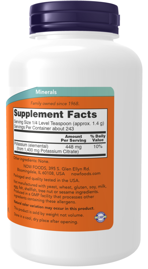 Potassium Citrate Powder 12 oz.