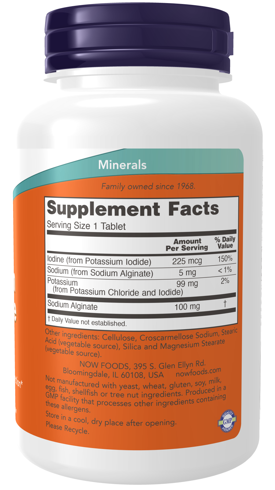 Potassium plus Iodine Tablets (180 Tablets)