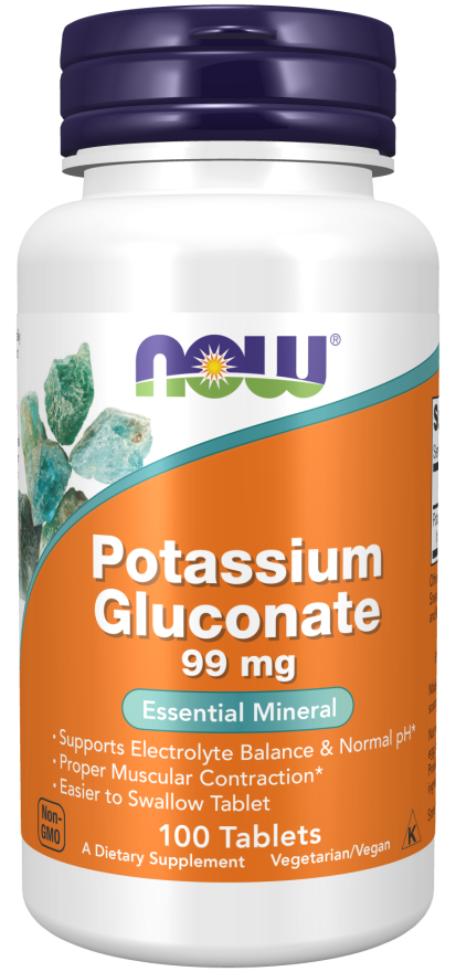 Potassium Gluconate 99 mg Tablets (100 Tablets)