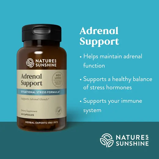 Adrenal Support Dietary Supplement (60 caps)