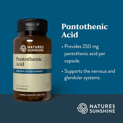 Pantothenic Acid (250 mg) (100 caps)