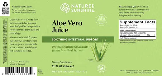 Aloe Vera Juice Dietary Supplement (32 fl. oz.)