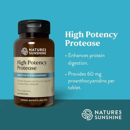 Protease, High Potency (60 caps)