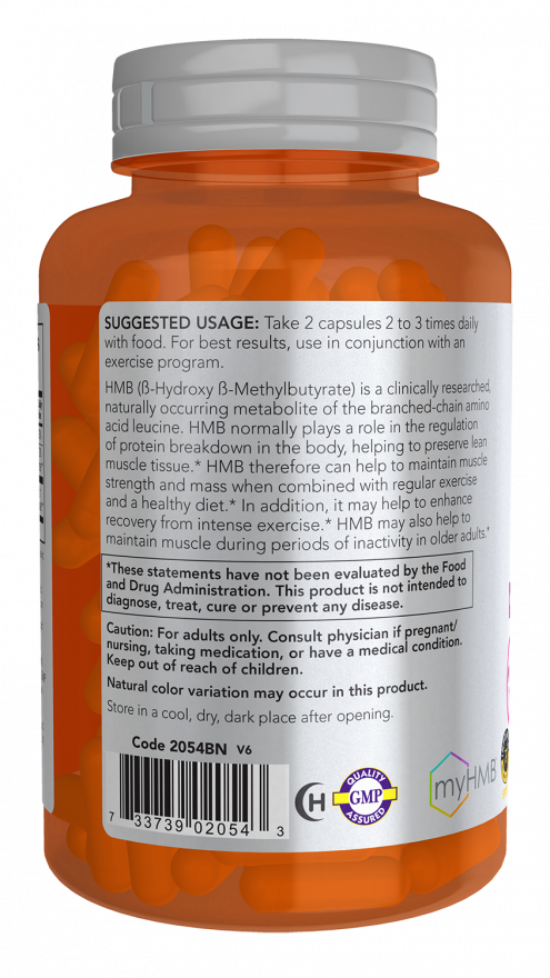 HMB 500 mg Capsules (120 Capsules)
