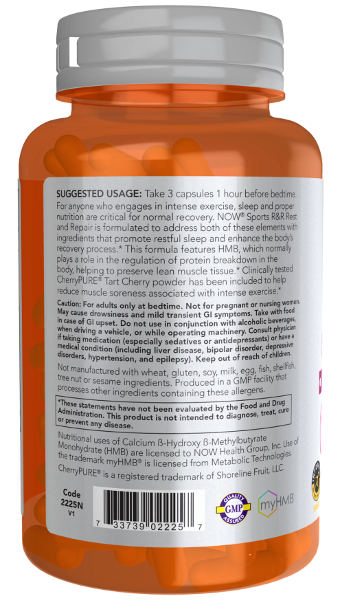 R & R Rest and Repair Veg Capsules (90 Veg Capsules)