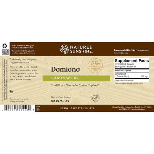 Damiana (100 caps)