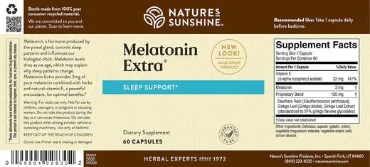 Melatonin Extra (60 caps)