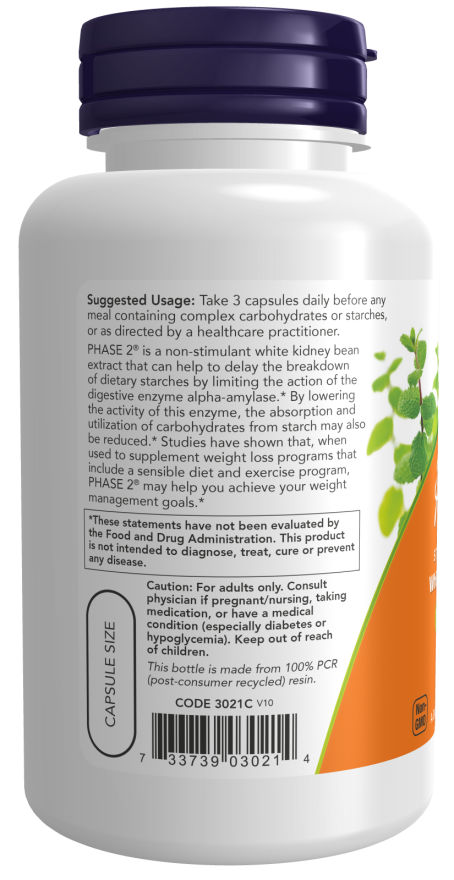Phase 2® 500 mg Veg Capsules
