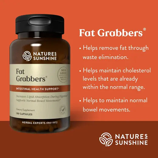 Fat Grabbers Intestinal Health Support Supplement (180 caps)