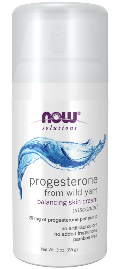 Progesterone from Wild Yam Balancing Skin Cream 3 oz.