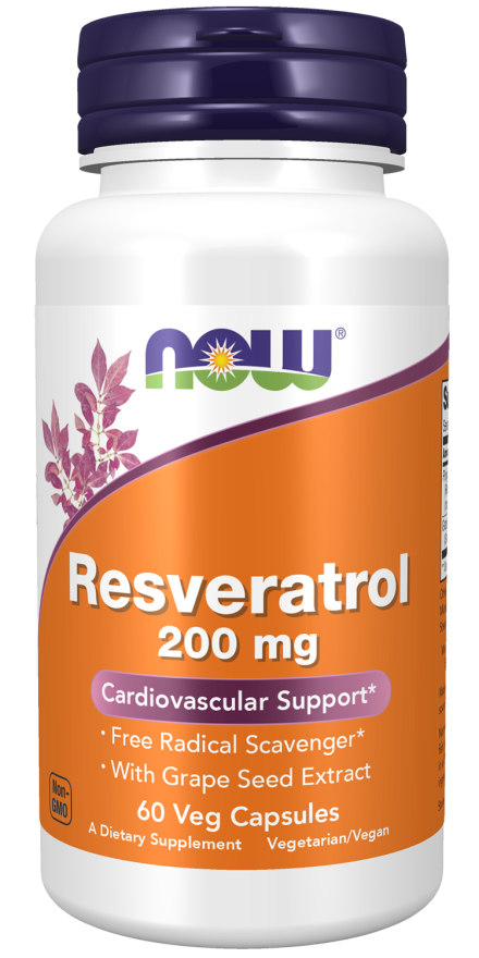 Resveratrol 200 mg Veg Capsules (60 Veg Capsules)