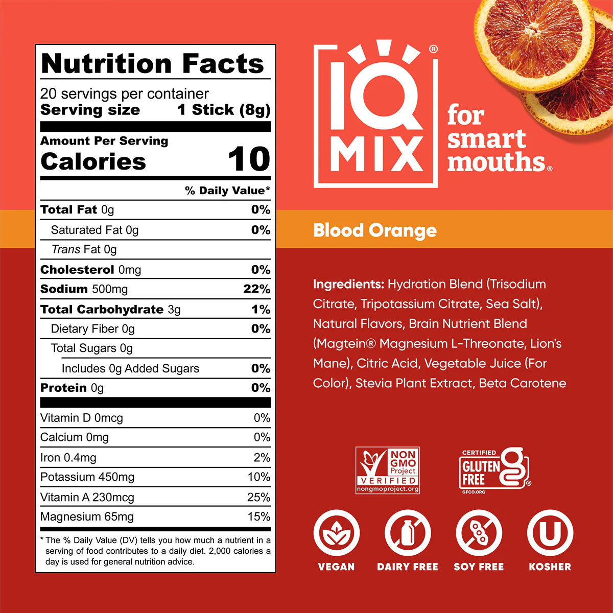 IQ Mix Blood Orange (20)