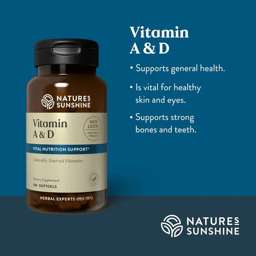 Vitamin A & D (100 softgel caps)