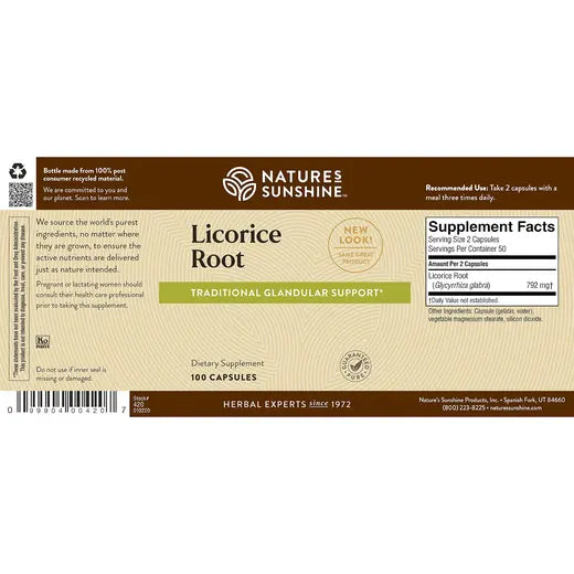 Licorice Root (100 caps)