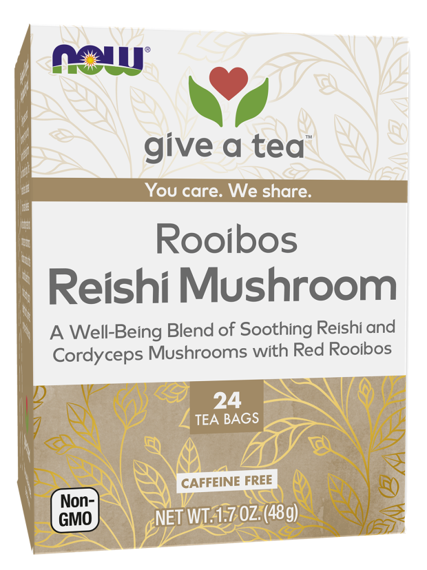 Rooibos Reishi Mushroom Tea (24 Tea Bags)