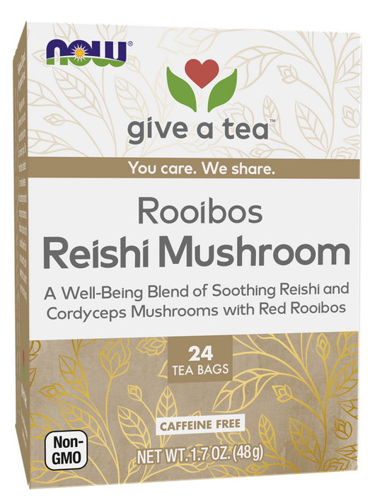 Rooibos Reishi Mushroom Tea (24 Tea Bags)