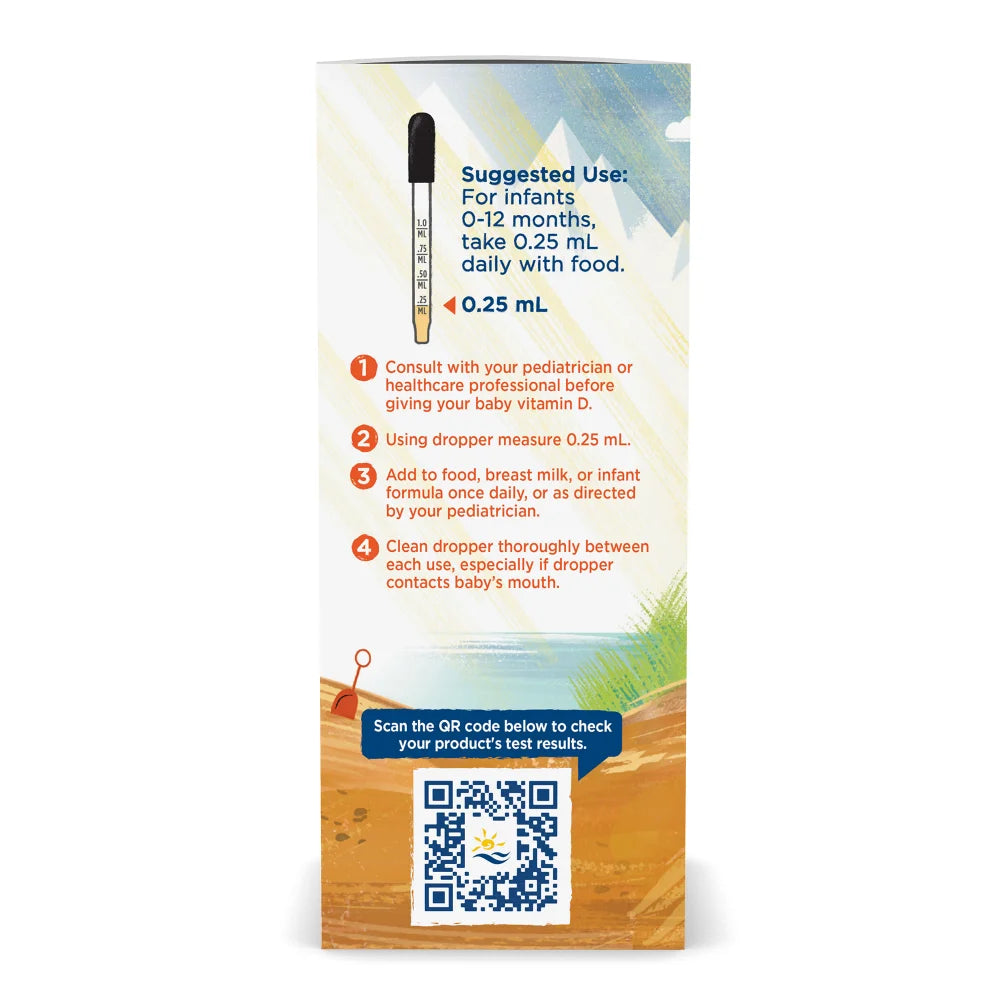 Nordic Naturals Baby Vitamin D Liquid (400 IU)