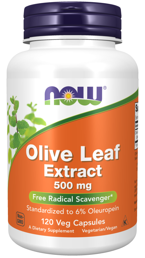 Olive Leaf Extract 500 mg Veg Capsules (120 Veg Capsules)