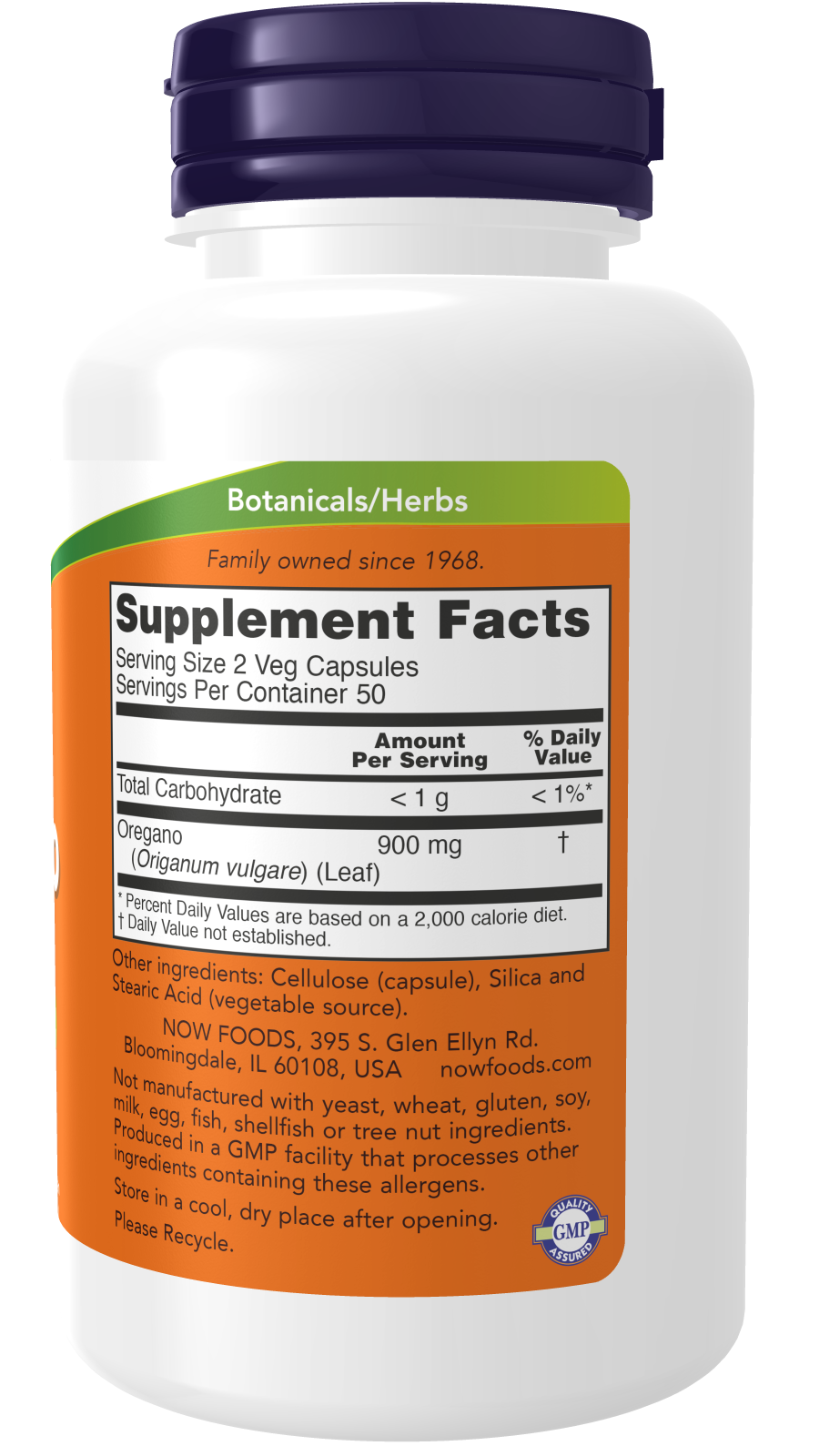 Oregano 450 mg Veg Capsules
