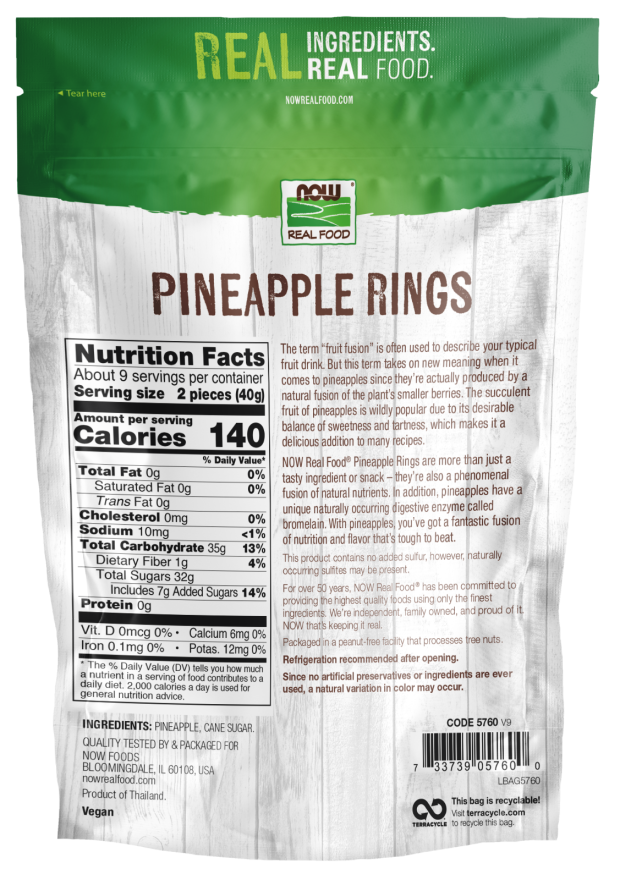 Pineapple Rings 12 oz.