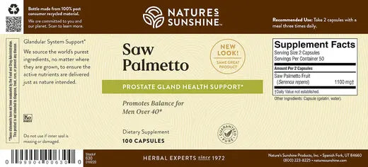 Saw Palmetto (100 caps)