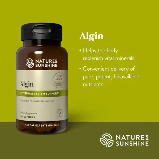 Digestive Supplements Algin Herbal (100 caps)