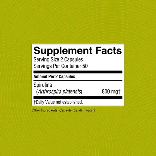 Spirulina (100 caps)