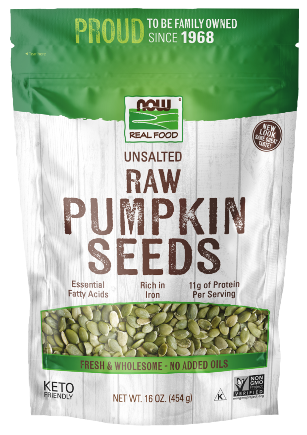 Pumpkin Seeds, Raw & Unsalted (16 oz.)