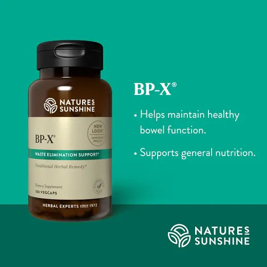 Healthy Bowel Function Remed BP-X Herbal Supplements (100 caps)