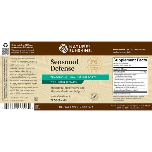 Seasonal Defense (90 caps)