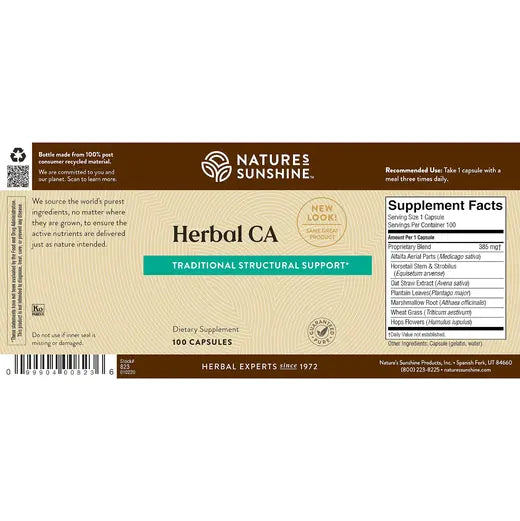 CA, Herbal (100 caps)