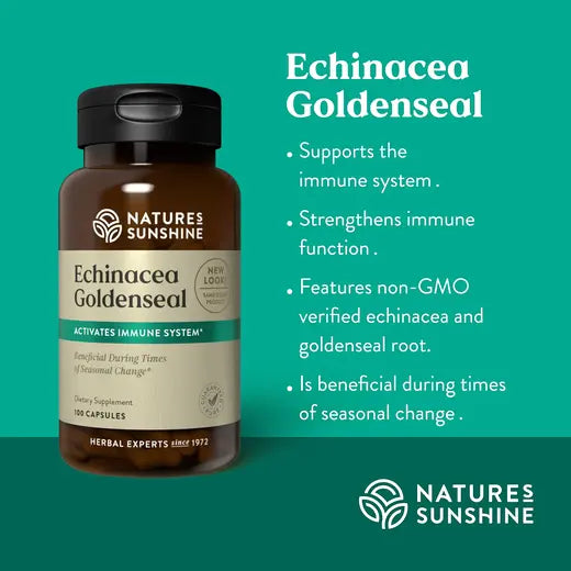 Echinacea/Golden Seal (100 caps)