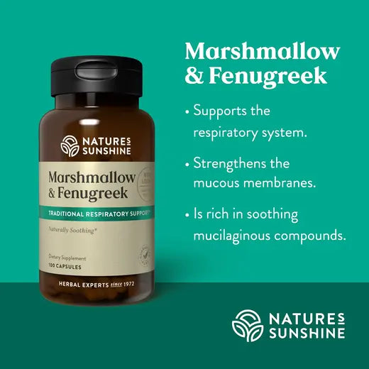 Marshmallow & Fenugreek (100 caps)