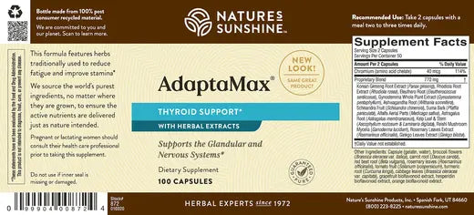 Herbal Energizer Adaptamax® (100 caps)