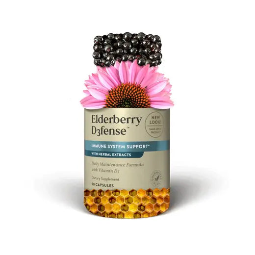 Elderberry D3fense - Herbal Extract Immune Support (90 caps)