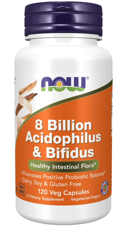 8 Billion Acidophilus Bifidus Probiotic (120)