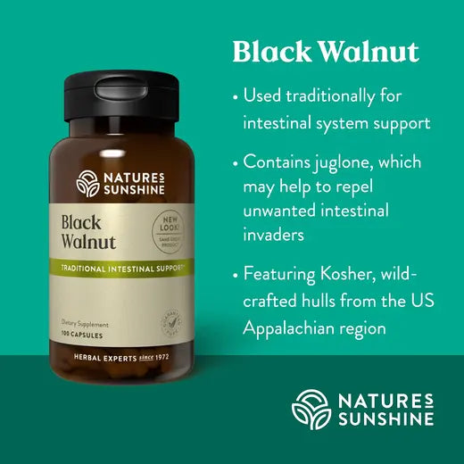 Herbal Infection Remedies Black Walnut Supplement Black Walnut (100 caps)