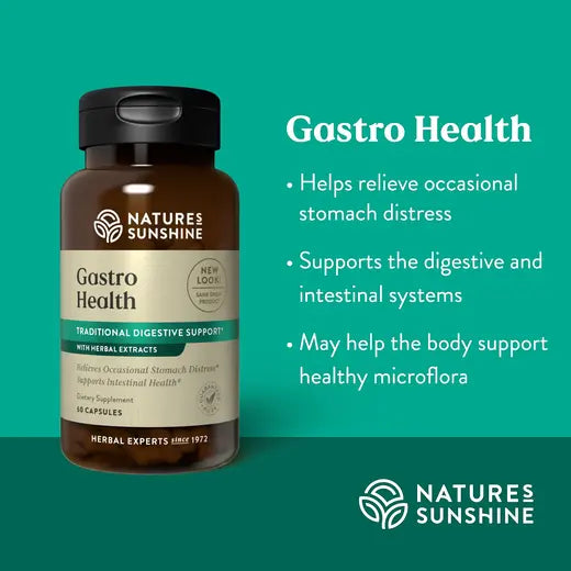 Gastro Health Concentrate - Stomach Distress Supplement (60 caps)
