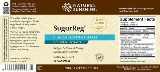 SugarReg (60 caps)