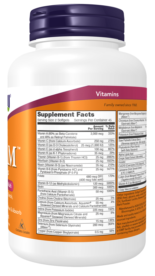 Adam  Men's Multi (90 softgel)