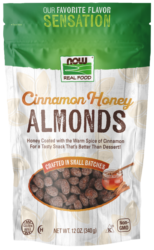 Almonds, Cinnamon Honey