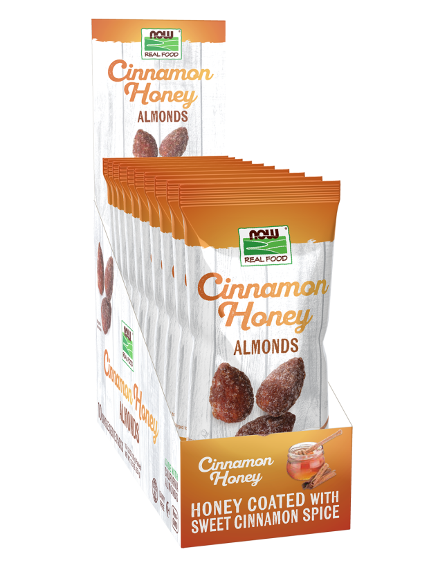 Almonds, Cinnamon Honey