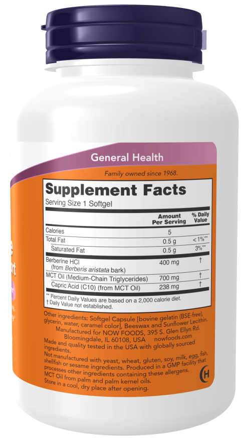 Berberine Glucose Support 90 Softgels (90)